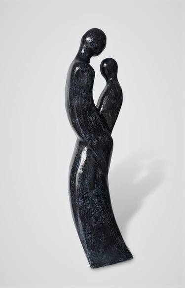 Original Abstract Body Sculpture by Catherine Fouvry Leblois