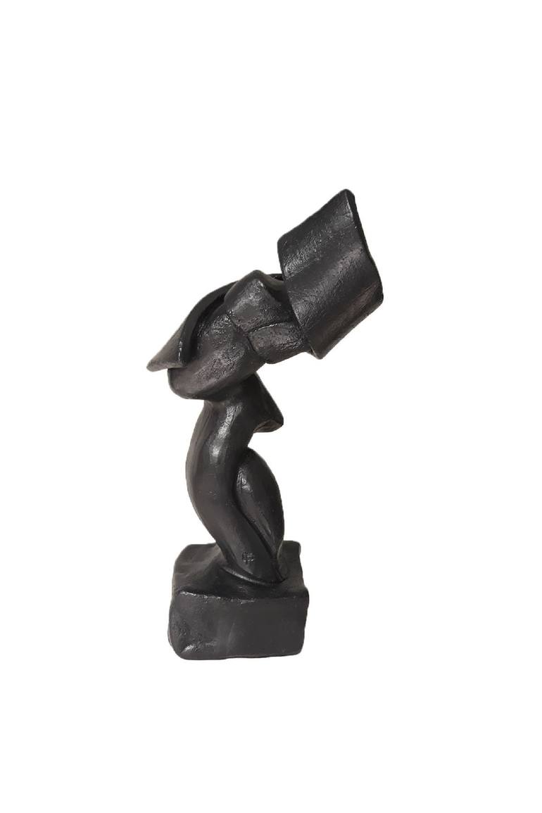 Original Abstract Women Sculpture by Catherine Fouvry Leblois