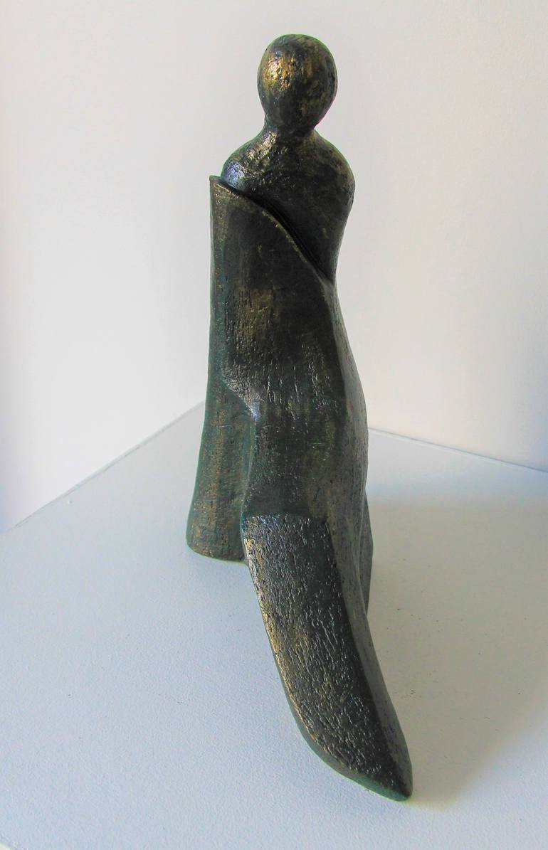 Original Abstract Body Sculpture by Catherine Fouvry Leblois