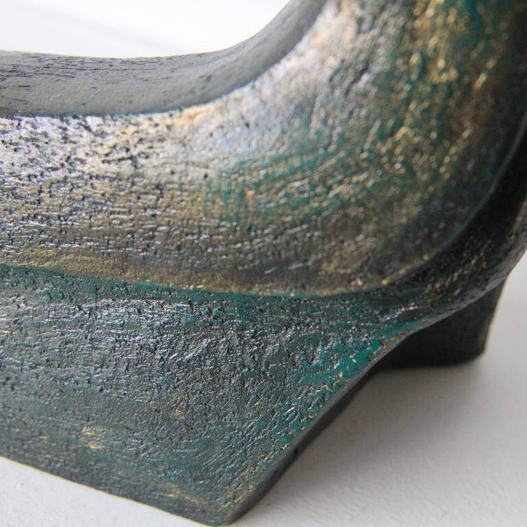 Original Abstract Body Sculpture by Catherine Fouvry Leblois