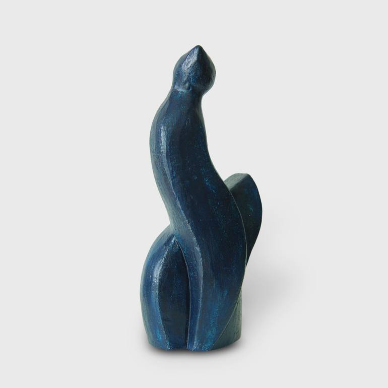 Original Figurative Animal Sculpture by Catherine Fouvry Leblois