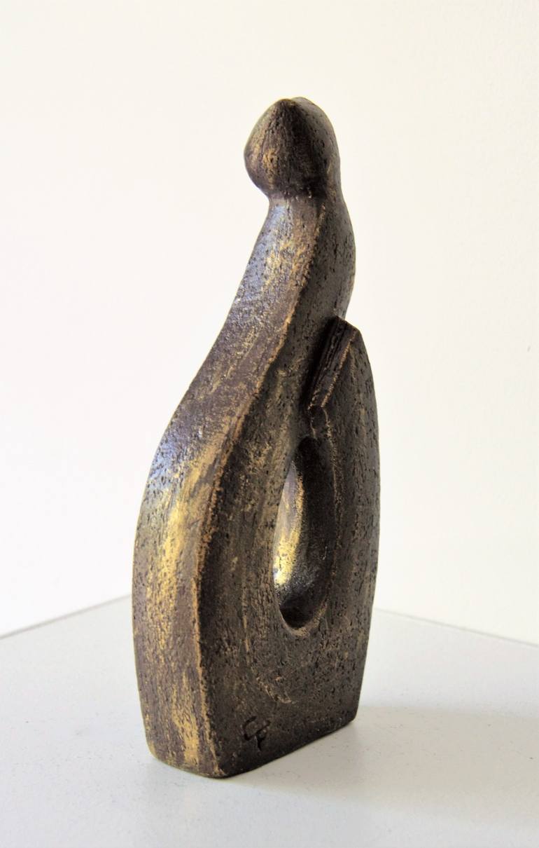 Original Figurative Animal Sculpture by Catherine Fouvry Leblois