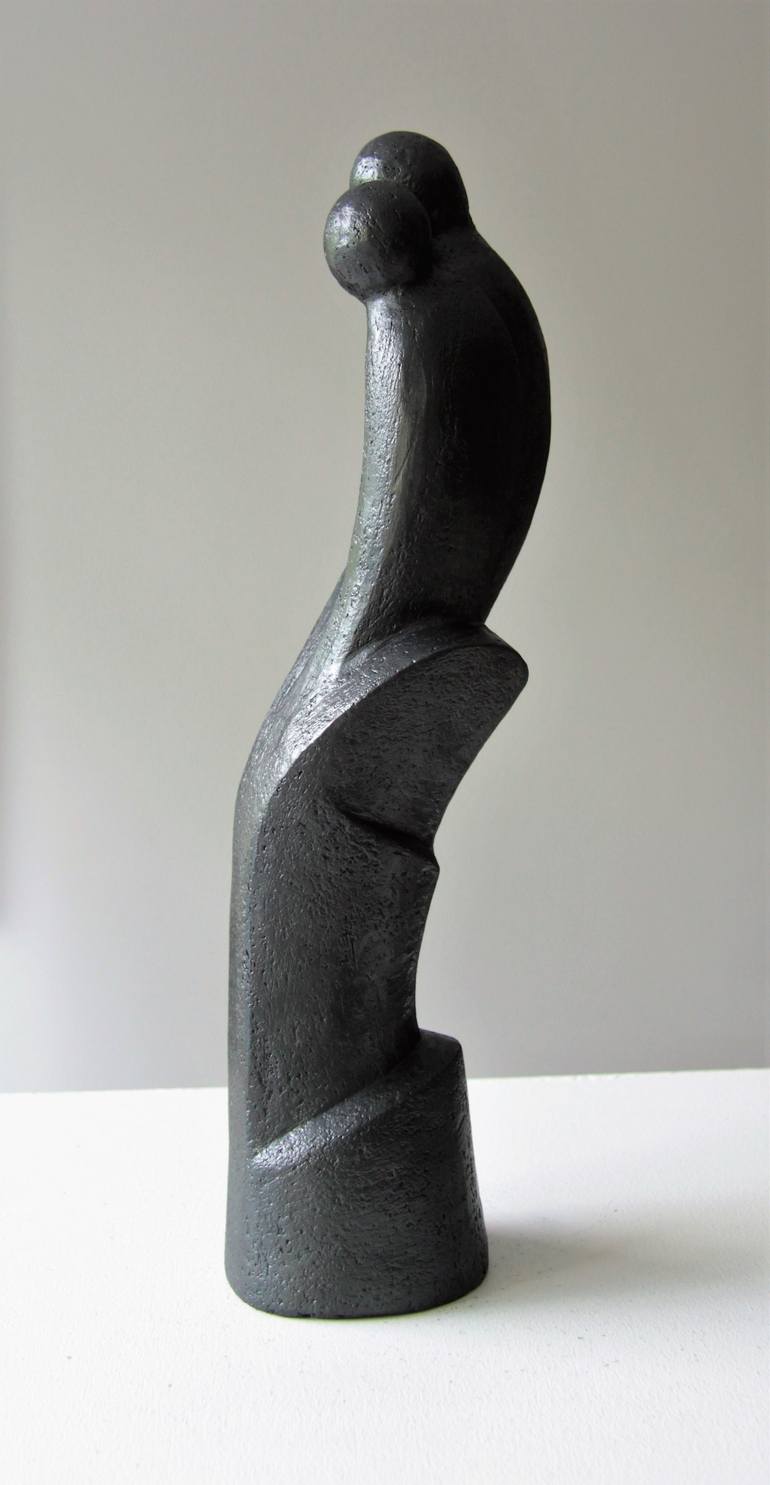Original Abstract Body Sculpture by Catherine Fouvry Leblois