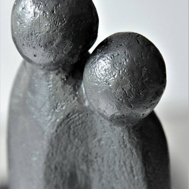 Original Abstract Body Sculpture by Catherine Fouvry Leblois