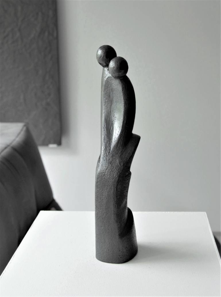 Original Abstract Body Sculpture by Catherine Fouvry Leblois