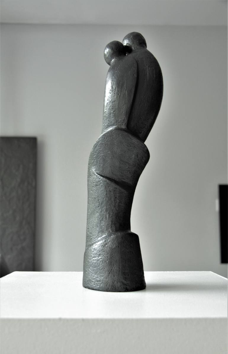 Original Abstract Body Sculpture by Catherine Fouvry Leblois