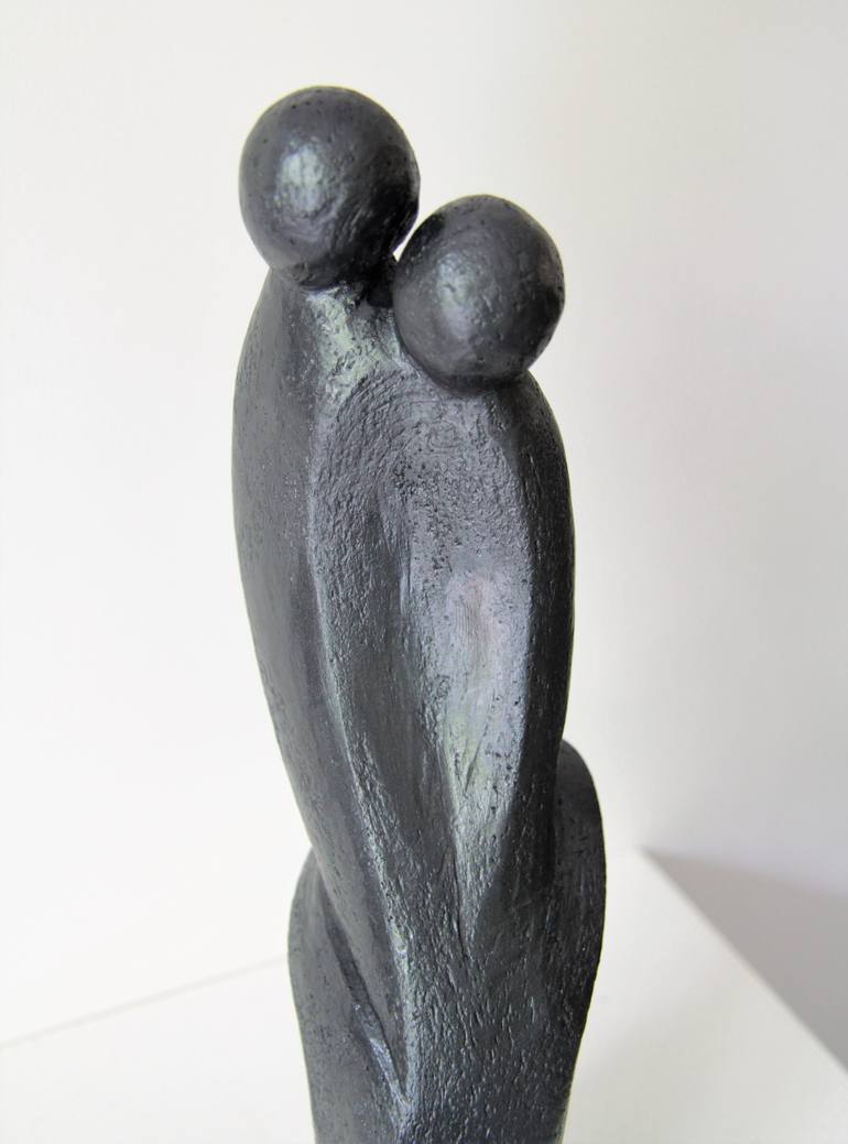 Original Abstract Body Sculpture by Catherine Fouvry Leblois