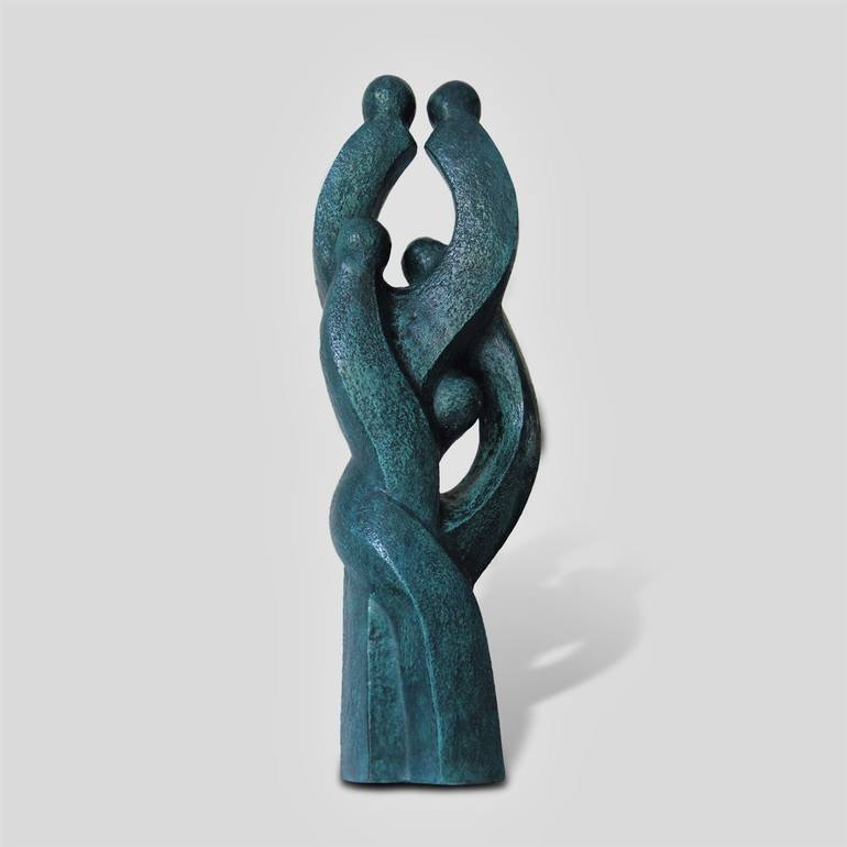 Print of Abstract People Sculpture by Catherine Fouvry Leblois