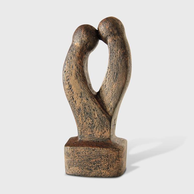 Original Love Sculpture by Catherine Fouvry Leblois