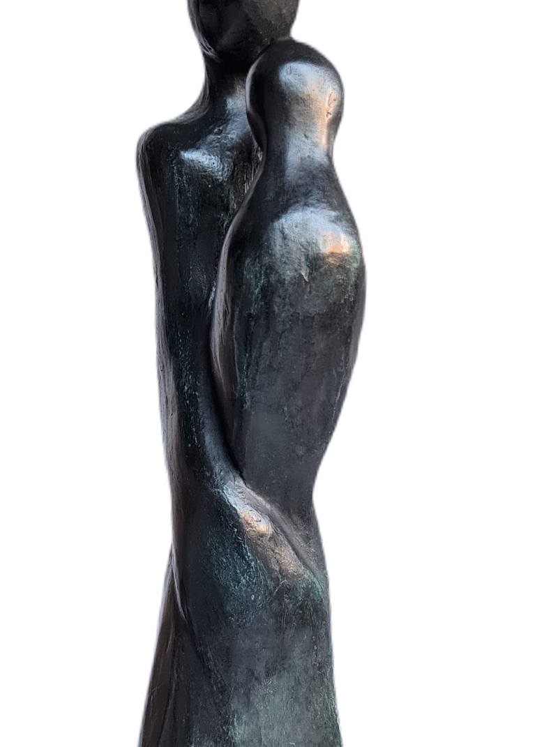 Original Contemporary Love Sculpture by Catherine Fouvry Leblois