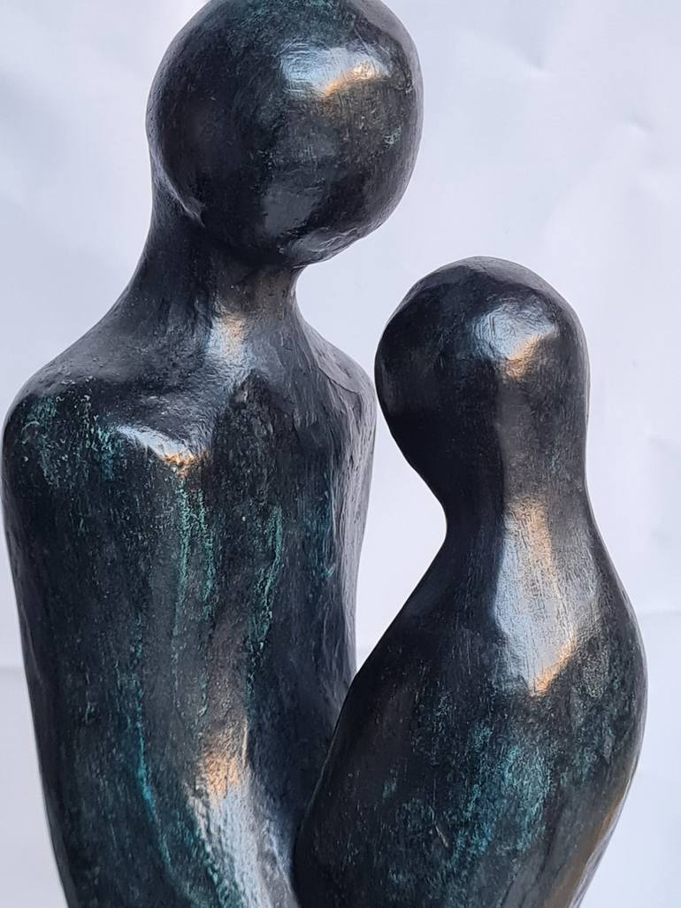 Original Love Sculpture by Catherine Fouvry Leblois