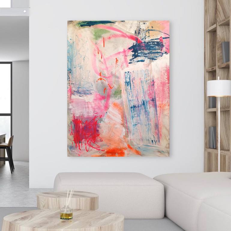 Original Abstract Painting by Sophie Mangelsen