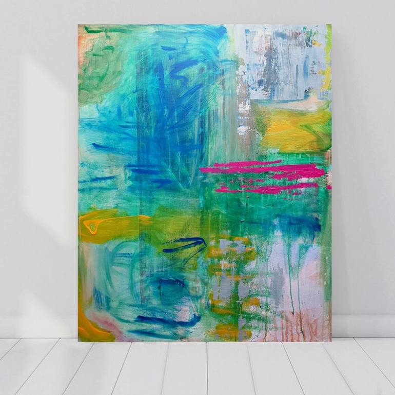 Original Abstract Painting by Sophie Mangelsen