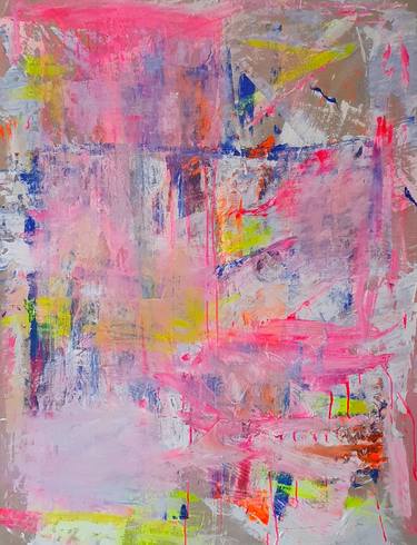 Original Abstract Expressionism Abstract Paintings by Sophie Mangelsen