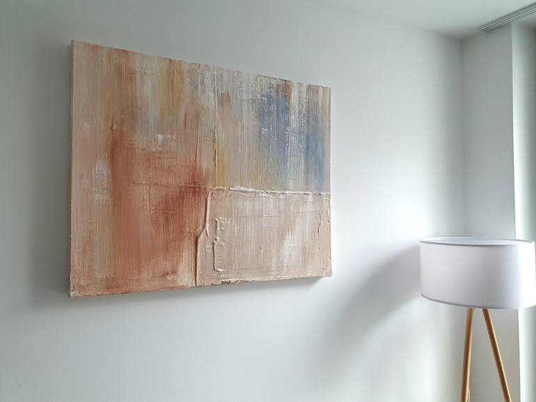 Original Abstract Expressionism Abstract Painting by Sophie Mangelsen