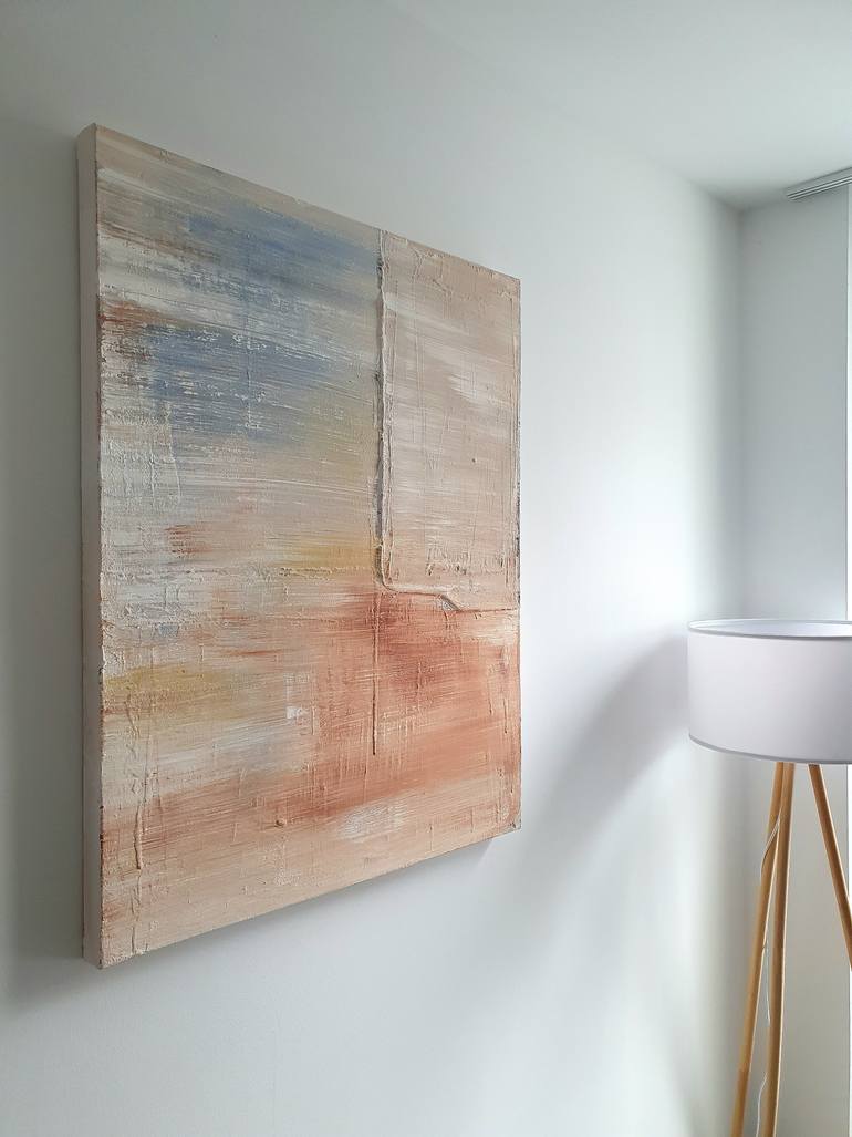 Original Abstract Expressionism Abstract Painting by Sophie Mangelsen
