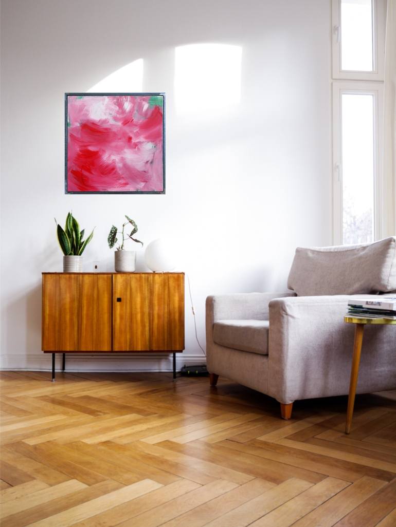 Original Abstract Expressionism Abstract Painting by Sophie Mangelsen