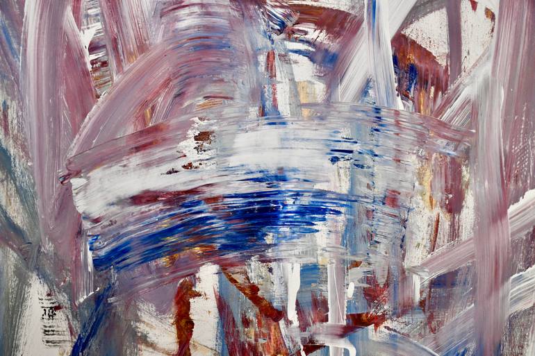 Original Abstract Expressionism Abstract Painting by Sophie Mangelsen