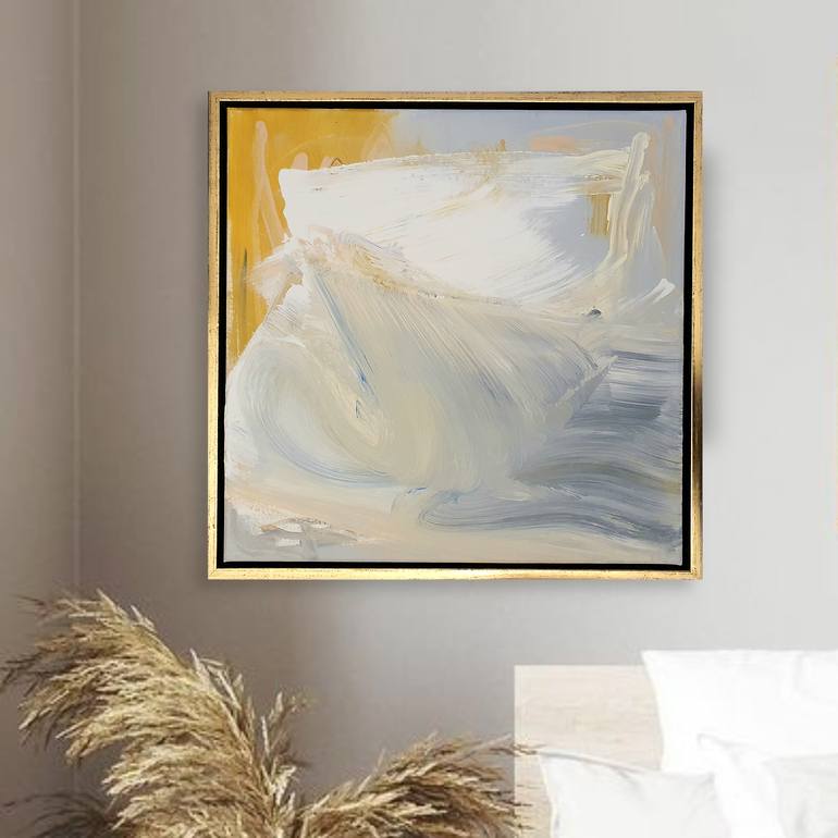 Original Minimalism Abstract Painting by Sophie Mangelsen