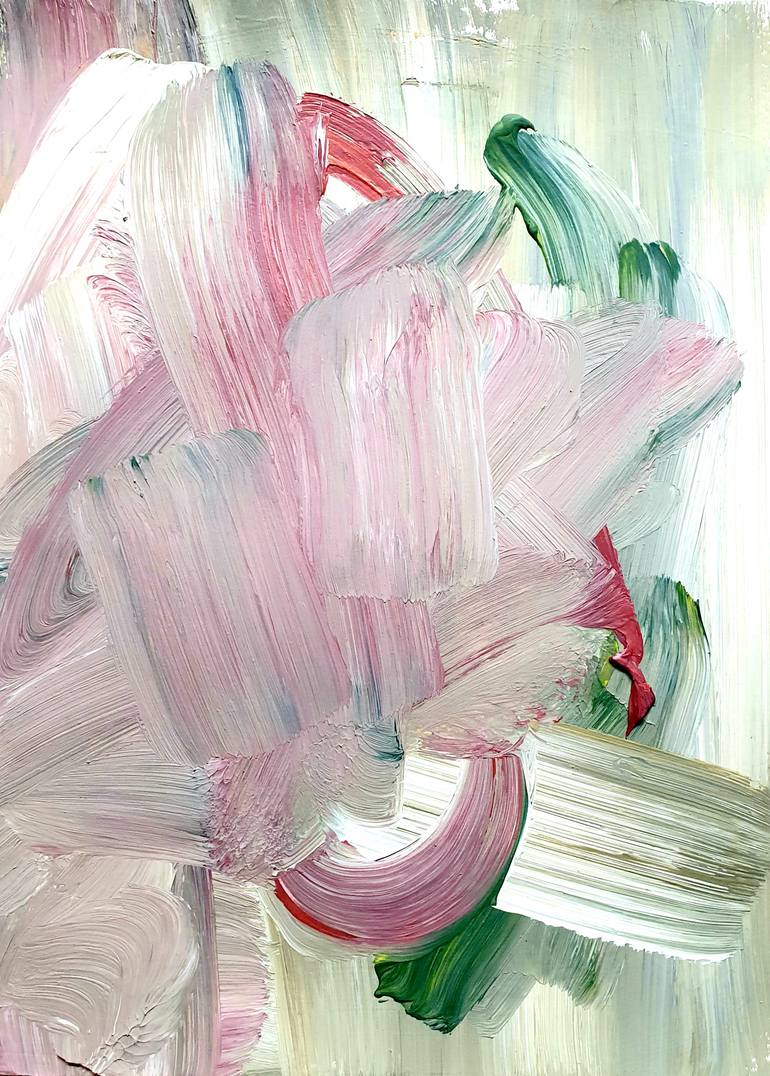 Original Abstract Expressionism Abstract Painting by Sophie Mangelsen