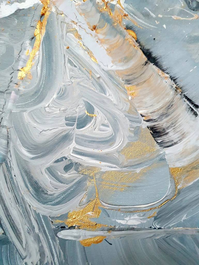 Original Abstract Expressionism Abstract Painting by Sophie Mangelsen