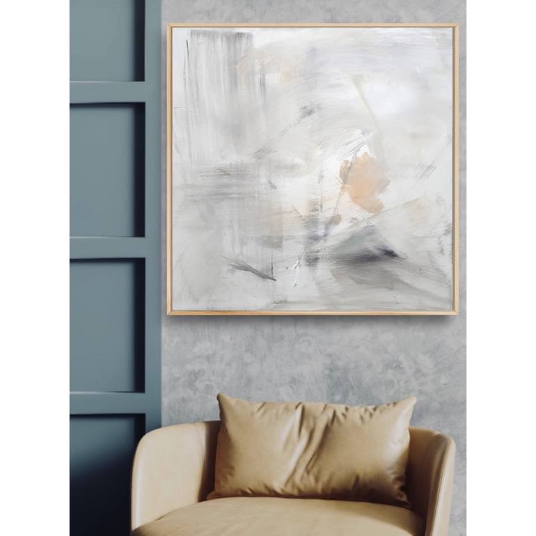 Original Abstract Expressionism Abstract Painting by Sophie Mangelsen