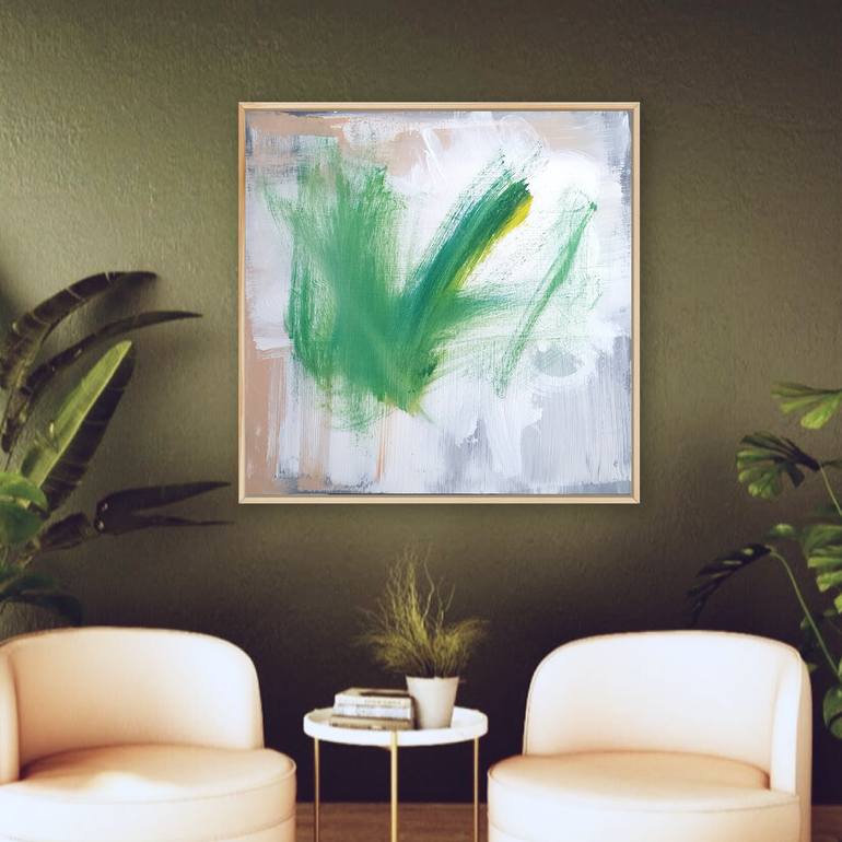 Original Conceptual Abstract Painting by Sophie Mangelsen