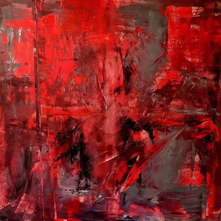 Original Abstract Painting by Sophie Mangelsen