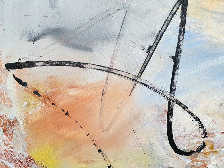 Original Abstract Expressionism Abstract Painting by Sophie Mangelsen