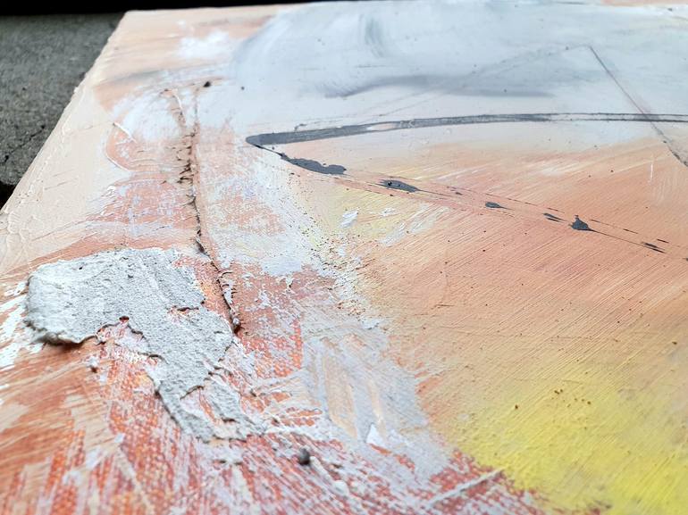 Original Abstract Expressionism Abstract Painting by Sophie Mangelsen