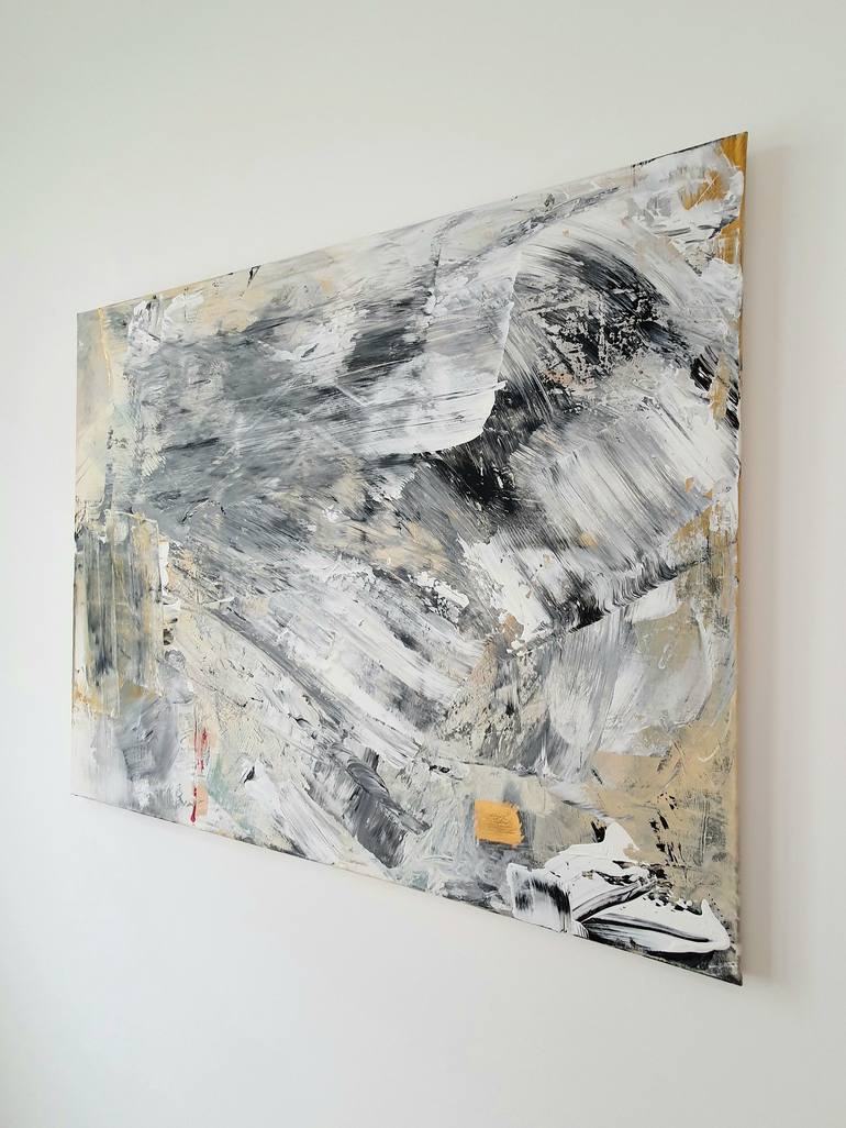 Original Abstract Expressionism Abstract Painting by Sophie Mangelsen