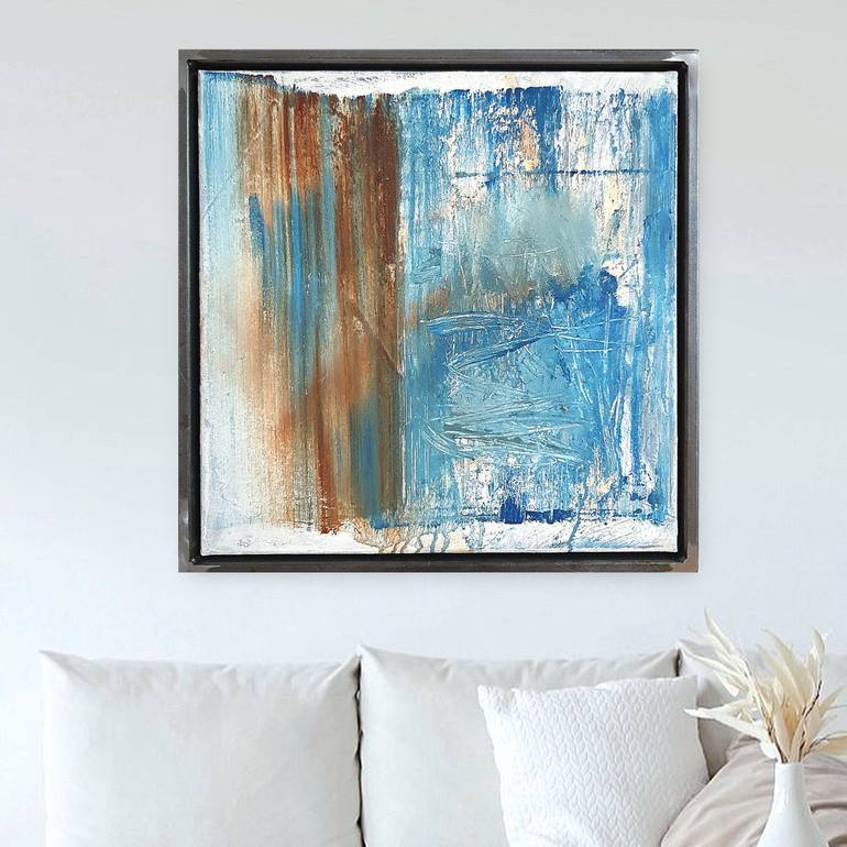 Original Abstract Expressionism Abstract Painting by Sophie Mangelsen