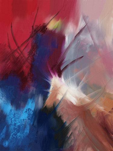Original Abstract Expressionism Abstract Digital by Mariano Seib