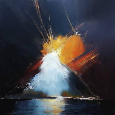 Original Abstract Expressionism Abstract Digital by Mariano Seib