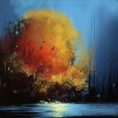 Original Abstract Expressionism Abstract Digital by Mariano Seib