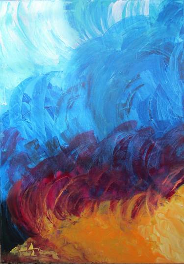 Print of Abstract Expressionism Fantasy Paintings by Mariano Seib