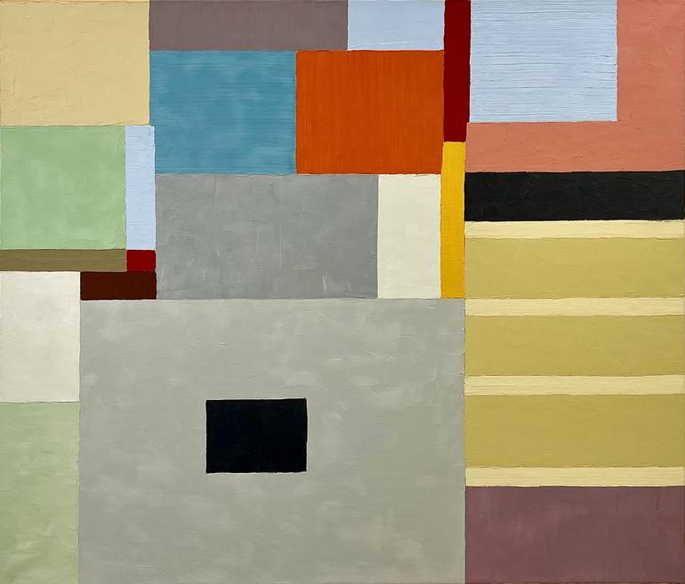 Print of Abstract Geometric Paintings by Julien Porisse