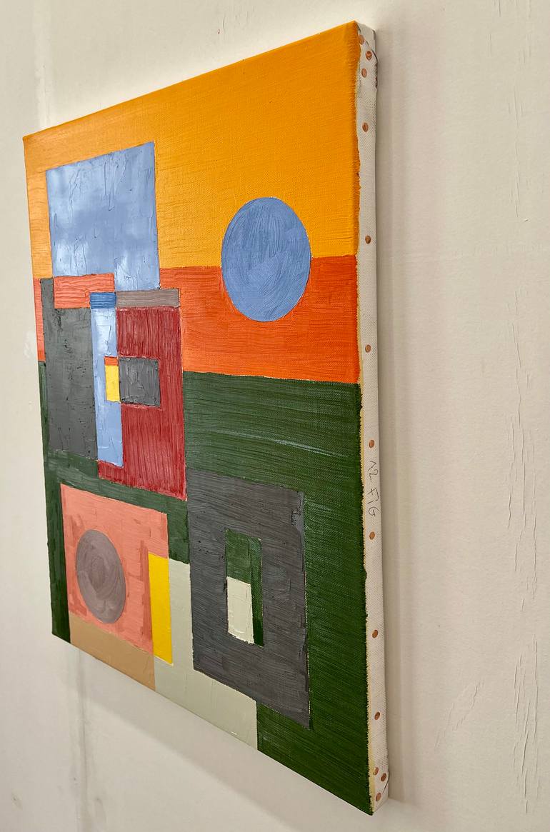 Original Conceptual Landscape Painting by Julien Porisse