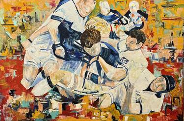 Print of Figurative Sport Paintings by Julien Porisse