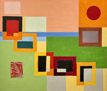 Original Conceptual Abstract Paintings by Julien Porisse
