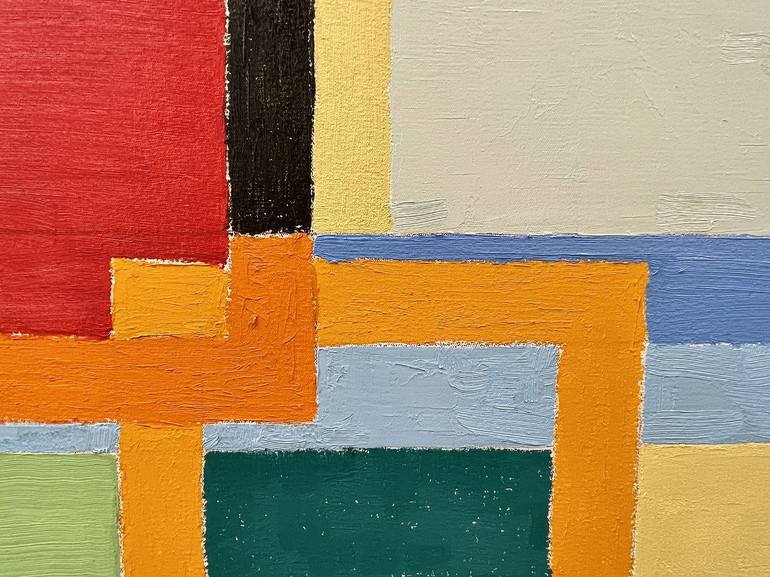 Original Conceptual Abstract Painting by Julien Porisse