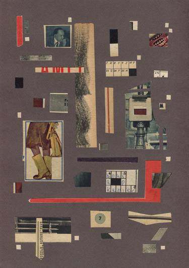 Print of Abstract Architecture Collage by soozie pietrzyk