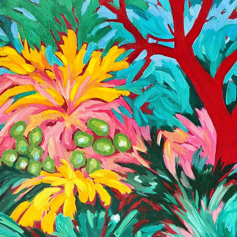 Original Abstract Expressionism Landscape Painting by Danuta Antas-WoźNiewska