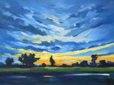 Original Impressionism Landscape Paintings by Danuta Antas-Woźniewska