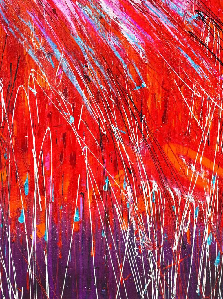 Original Abstract Painting by Danuta Antas-Woźniewska