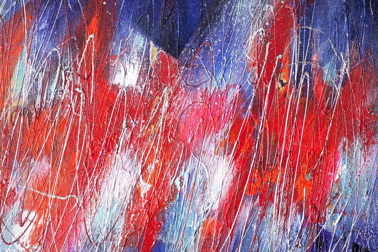 Original Abstract Expressionism Abstract Painting by Danuta Antas-Woźniewska