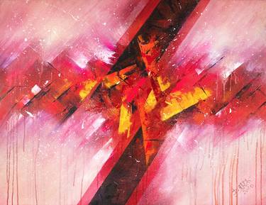 Original Conceptual Abstract Paintings by Danuta Antas-Woźniewska