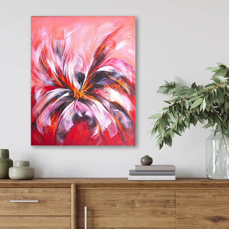 Original Abstract Painting by Danuta Antas-Woźniewska