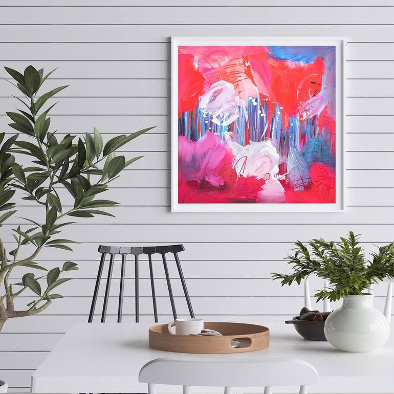 Original Abstract Painting by Danuta Antas-Woźniewska