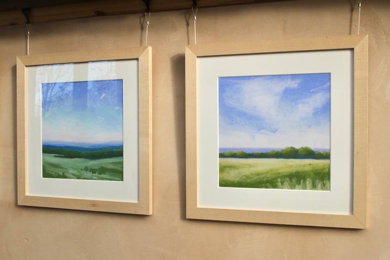 Original Abstract Landscape Painting by Hannah Buchanan
